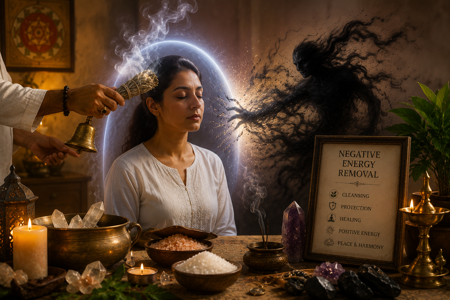Negative Energy Removal